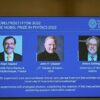 Premio Nobel de Física para tres pioneros de la mecánica cuántica