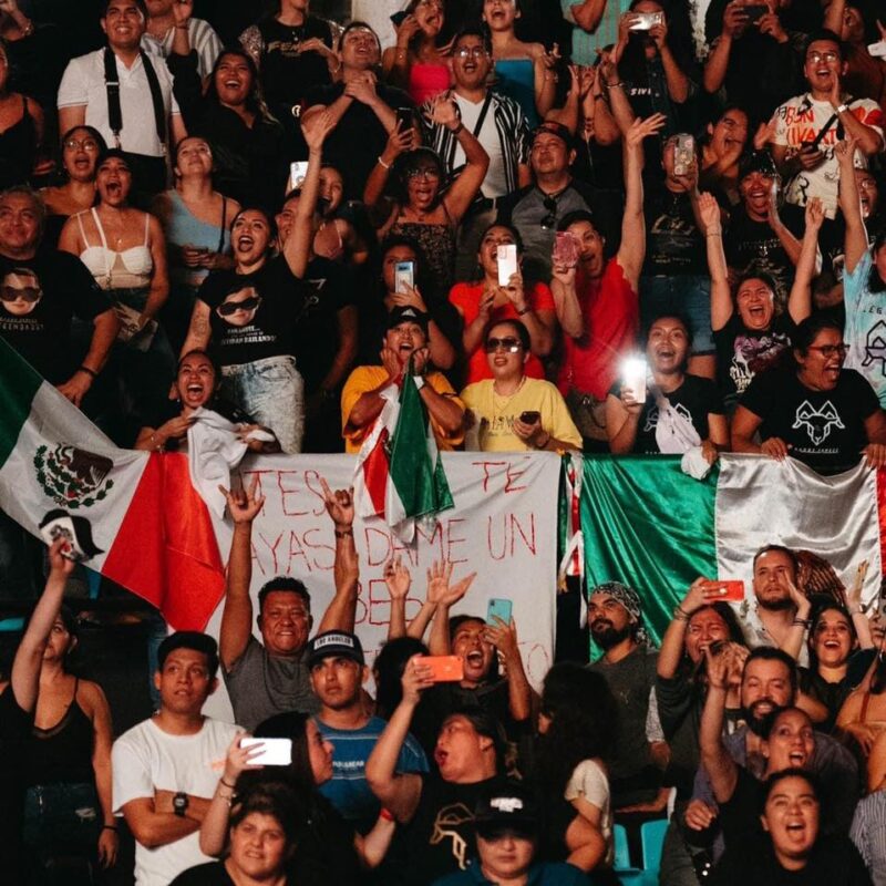 Pese a la larga espera, cancunenses disfrutan concierto de Daddy Yankee