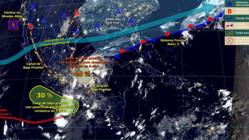 Pronóstico del clima para hoy martes 11 de octubre en Quintana Roo.
