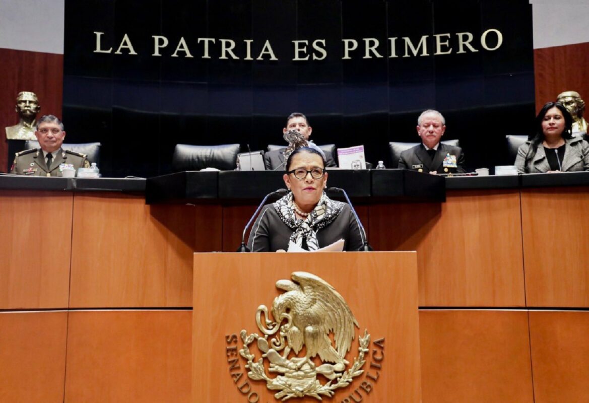 La declaración de Lilly Téllez se da luego de que la secretaria Rosa Icela Rodríguez cuestionó, durante su comparecencia en el Senado, a políticos por el doble discurso en el tema de seguridad y que la Guardia Nacional sea controlada la Secretaría de la Defensa Nacional.