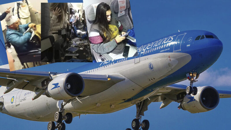 Terror en el aire, avión entra en turbulencia y todos salen disparados