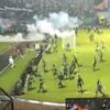 Estampida en estadio de Indonesia deja 129 muertos