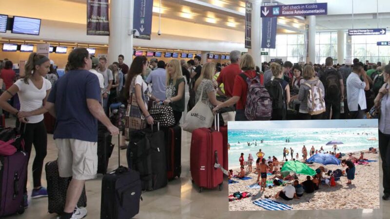 Registra Aeropuerto de Cancún 525 operaciones aéreas