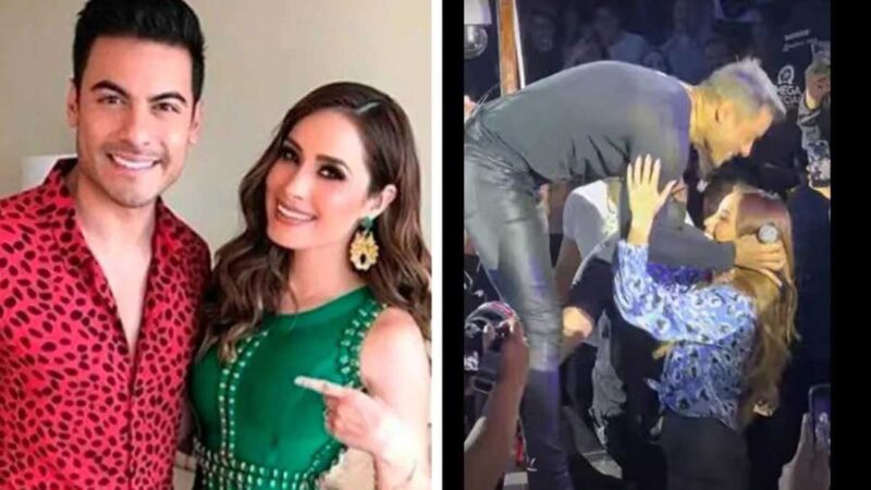 VIDEO: Carlos Rivera le baila a Cynthia Rodríguez en concierto