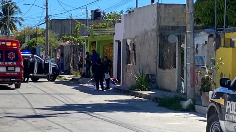 Ejecutan a una mujer en la Región 221 de Cancún (VIDEO).