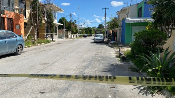 Balean domicilio en la Supermanzana 517 de Cancún (VIDEO).