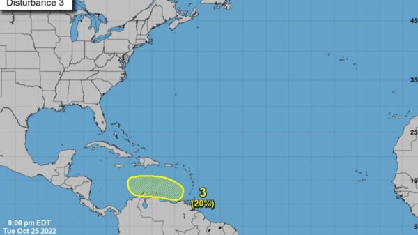 Bajo vigilancia potencial zona de baja presión en el Caribe