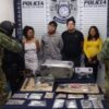 Caen cuatro con armas y drogas en Villas del Sol de Playa del Carmen.