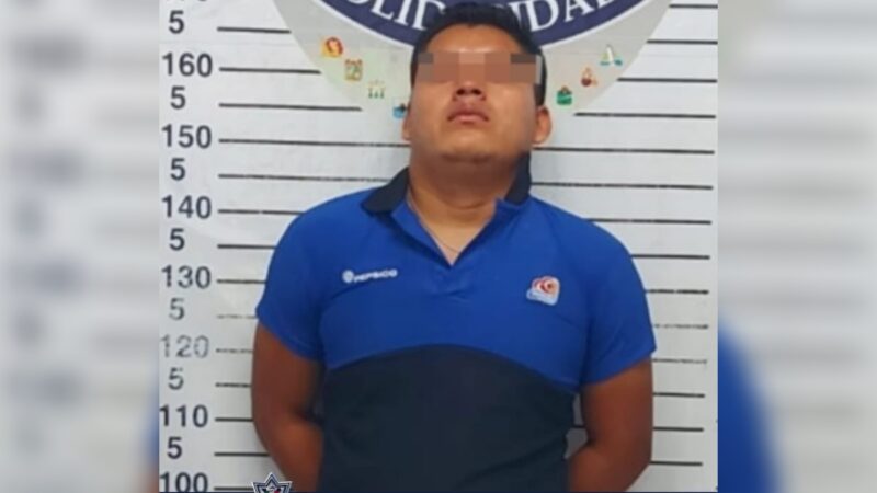 Detienen en Playa del Carmen a presunto corruptor de menores.