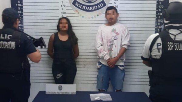 Detienen a pareja de pirómanos en Playa del Carmen.