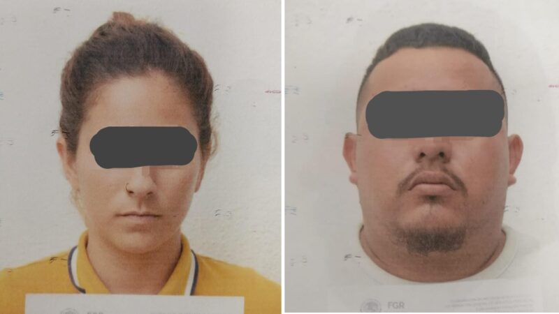 Dan 11 años de prisión a a pareja traficante de marihuana en Cancún.