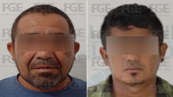 Vinculan a dos sujetos por homicidio y lesiones en Bacalar.