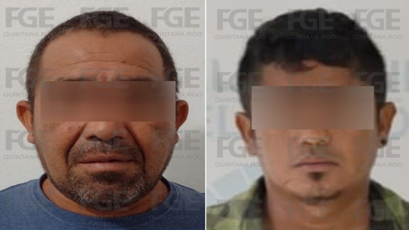 Vinculan a dos sujetos por homicidio y lesiones en Bacalar.