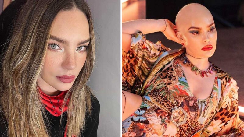 ¡Belinda impacta con foto rapada!