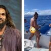 ¡Digno rey de los mares! Jason Momoa sorprende pescando en taparrabos