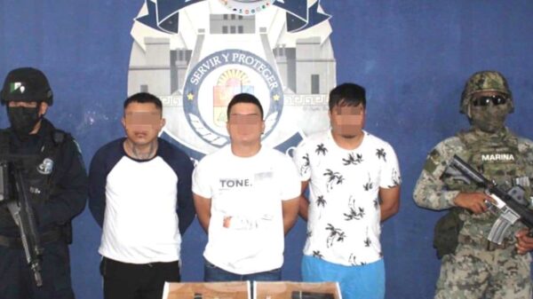 Detienen a integrantes de célula criminal en Cancún.