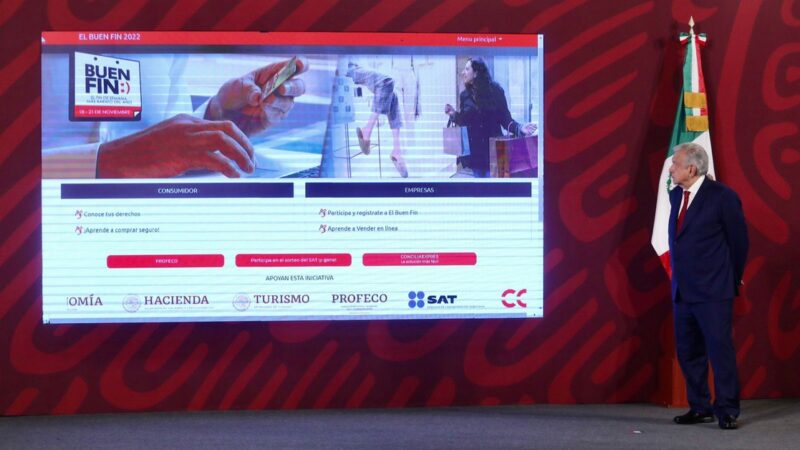 Detallan programa del Buen Fin; meta en ventas son 195 mil mdp