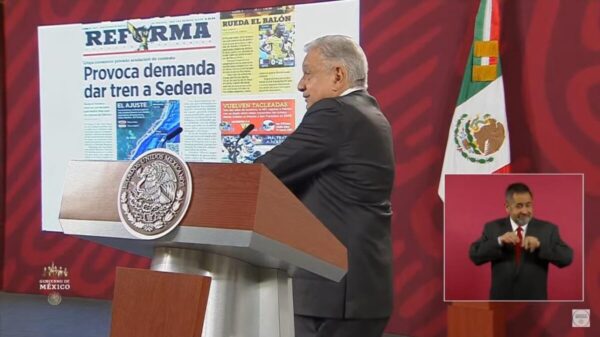 Grupo México incumplió con tramo del Tren Maya: AMLO