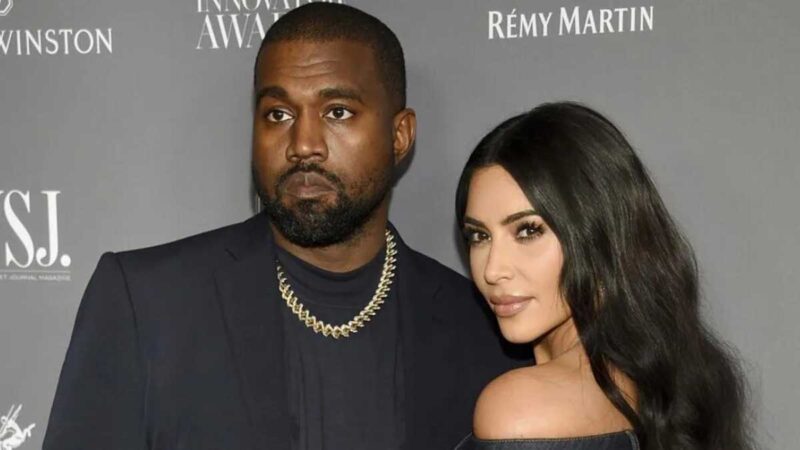 Acusan a Kanye West de mostrar imágenes intimas de Kim Kardashian a sus empleados