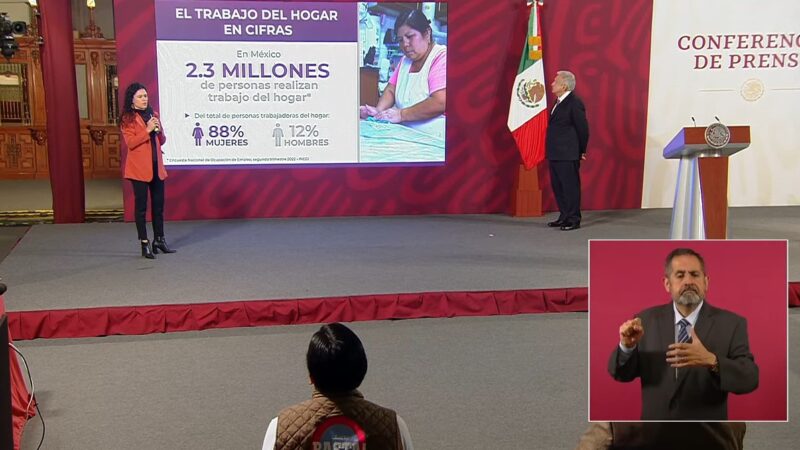 Presentan plan de afiliación al IMSS a trabajadoras del hogar