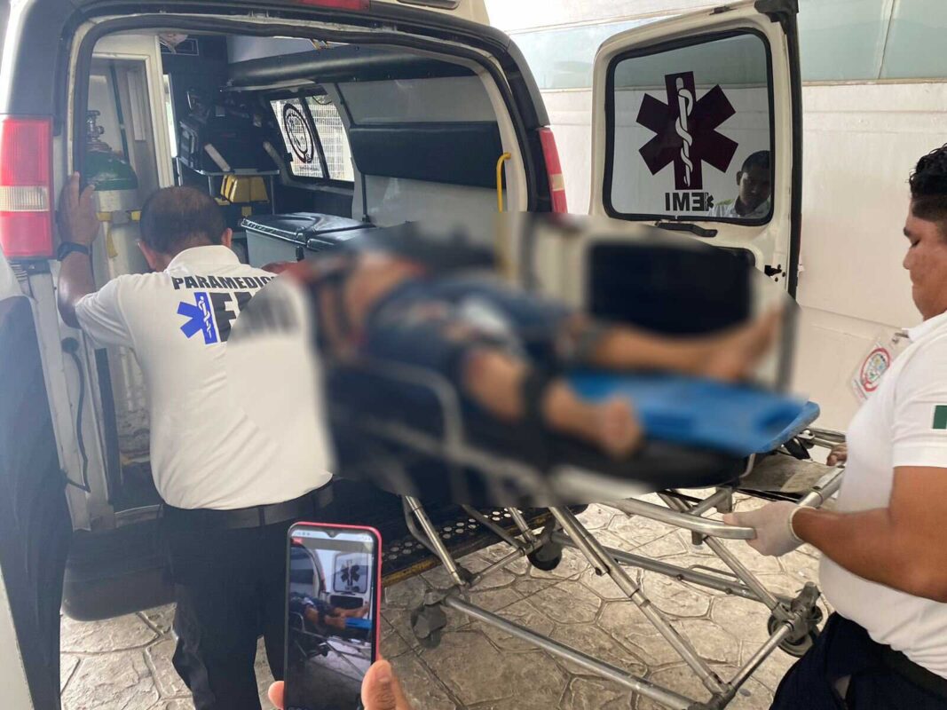 Ataque en Villas Otoch Paraíso, deja un lesionado grave
