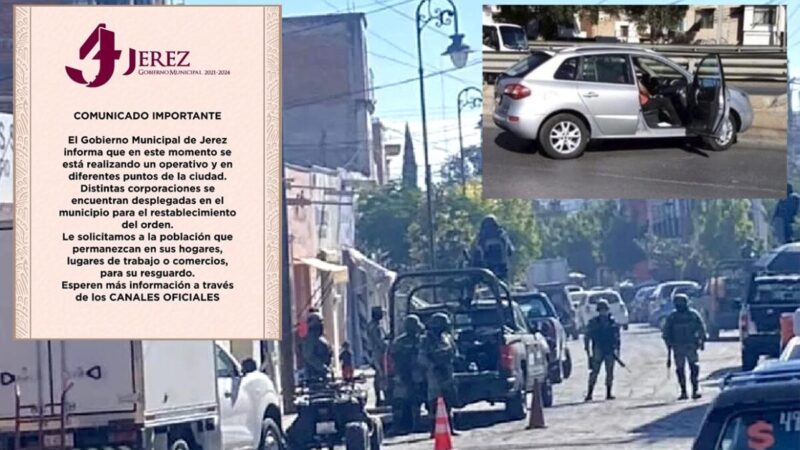 Continua el terror en Zacatecas por balaceras