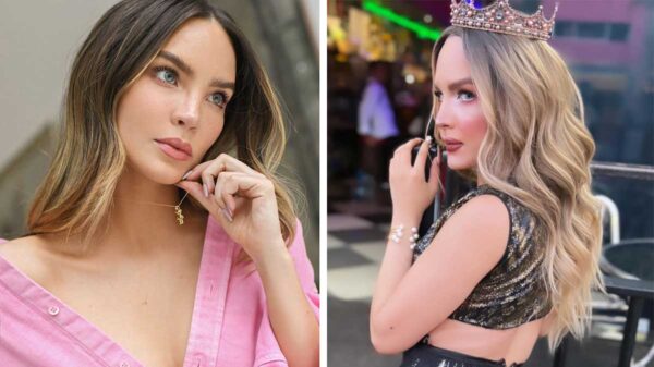 Belinda regala prendas lujosas a trans idéntica a ella