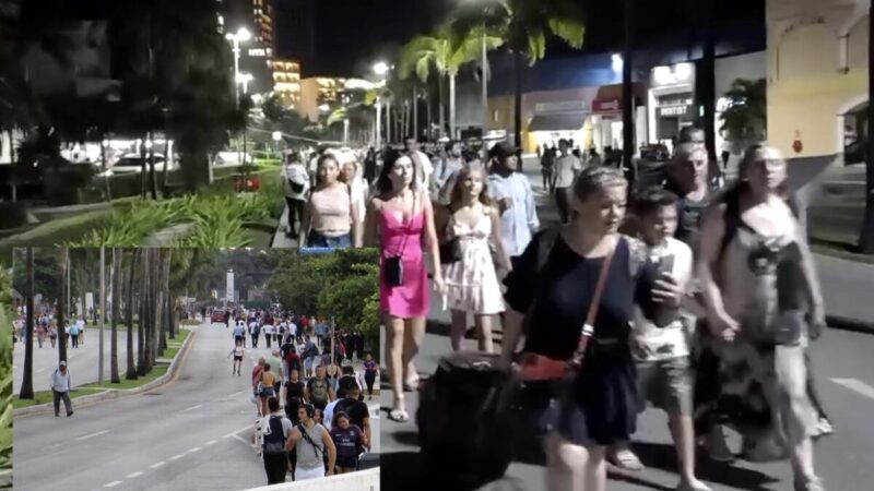 Padres de desaparecidos paralizan zona hotelera de Cancún