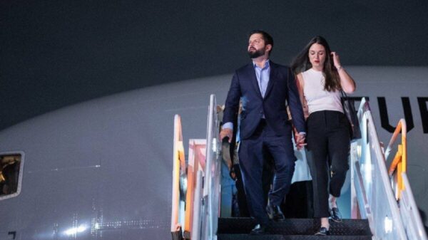 Presidente de Chile, Gabriel Boric, llega a México para visita oficial