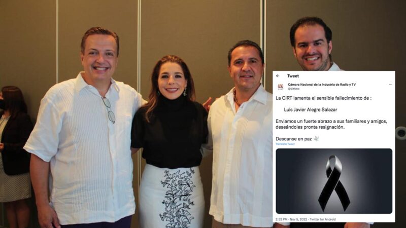 Lamenta la CIRT el fallecimiento del ingeniero Luis Alegre Salazar