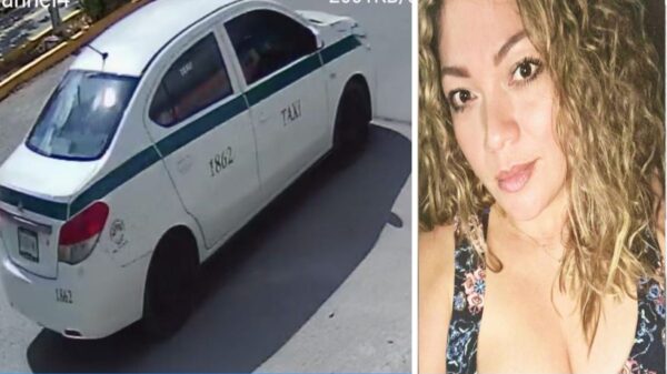 Cancún: Reportan desaparecida a una mujer tras abordar el taxi 1862.