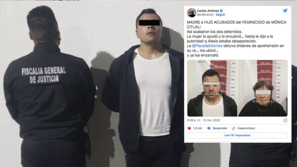 Detienen a madre e hijo por feminicidio de la maestra Mónica Citlalli Díaz