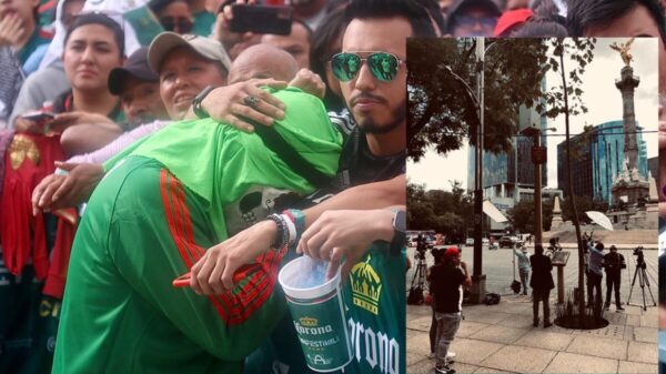 Los mariachis callaron...y la fiesta en el Ángel nunca llegó