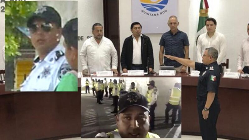 Separan del cargo a subdirector de tránsito de Cancún por video