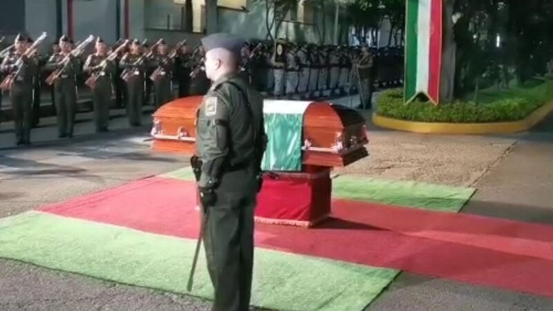 Rinden homenaje al general José Urzúa, asesinado en Zacatecas