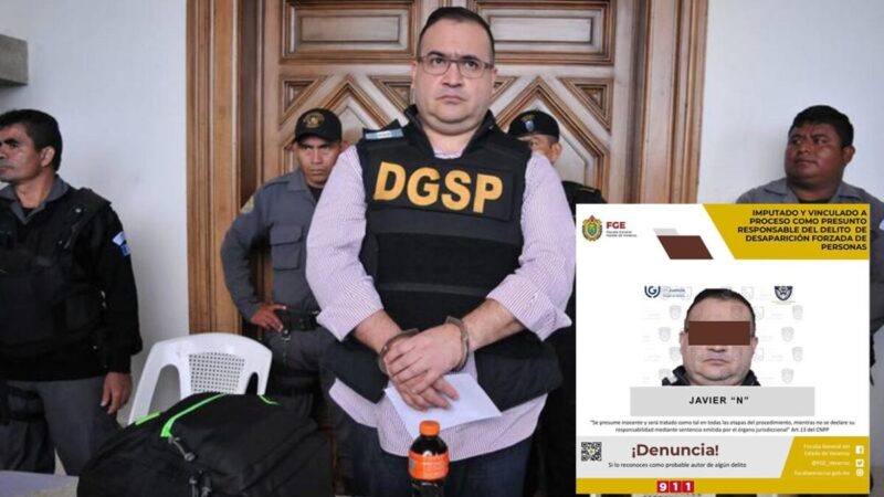 Vinculan a Javier Duarte por desaparición forzada de personas