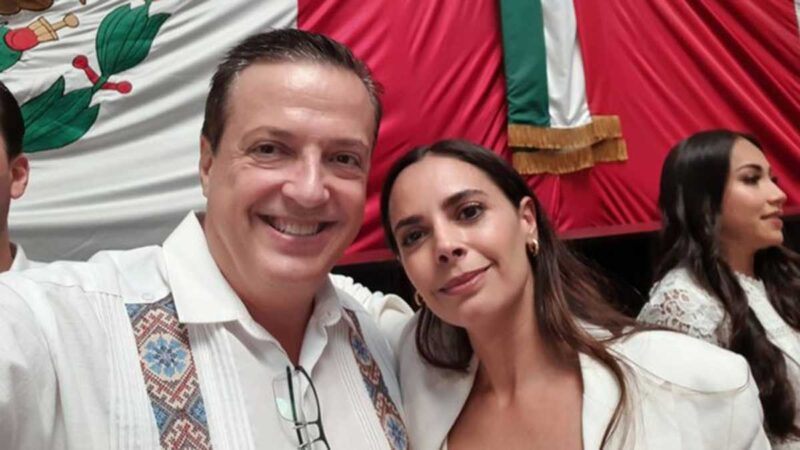 Lamenta Ana Paty Peralta el fallecimiento del Ing. Luis Alegre Salazar