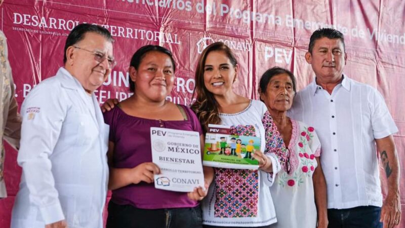 Vivienda digna para el bienestar de nuestra gente en el sur: Mara Lezama