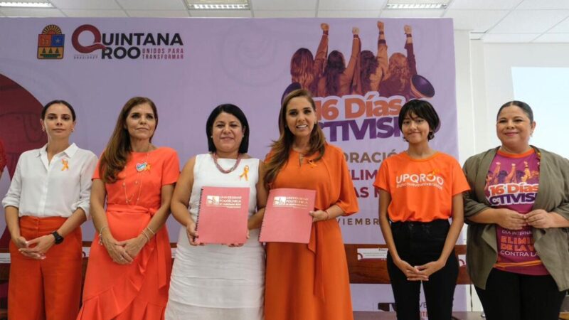 Trabajo permanente para combatir la violencia contra las mujeres: Mara Lezama
