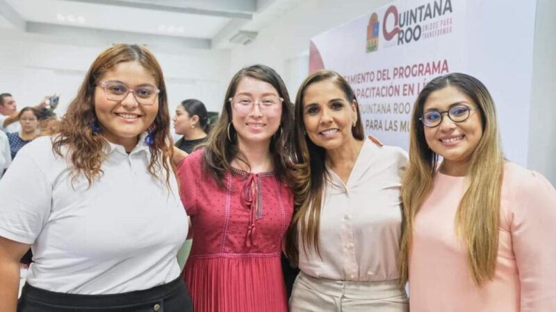 Trabaja Mara Lezama por un Quintana Roo de Paz para las Mujeres