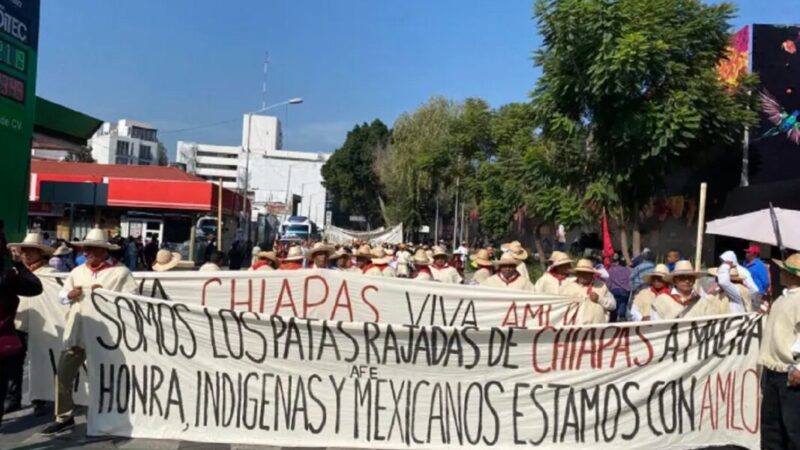 Los “indios patas rajadas” tomaron las calles en CDMX