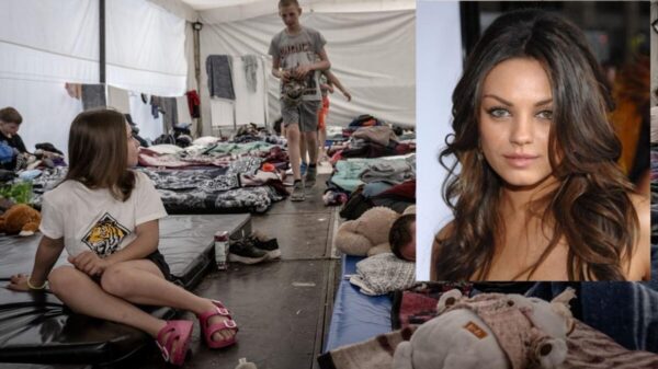Mila Kunis reúne 37 MDD para ucranianos refugiados