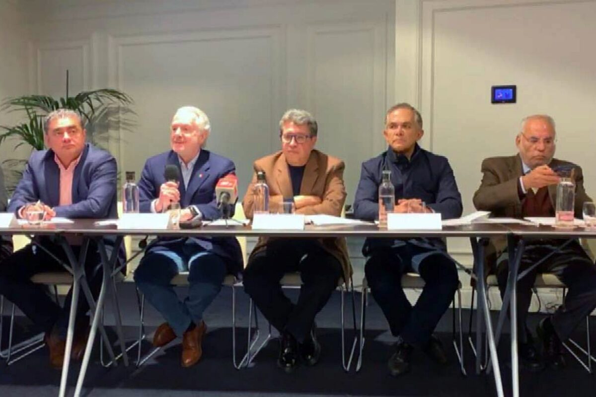 Reunión Interparlamentaria entre España y México, donde Ricardo Monreal Ávila, informó que su posible candidatura presidencial podría inclinarse a la coalición Va por México.