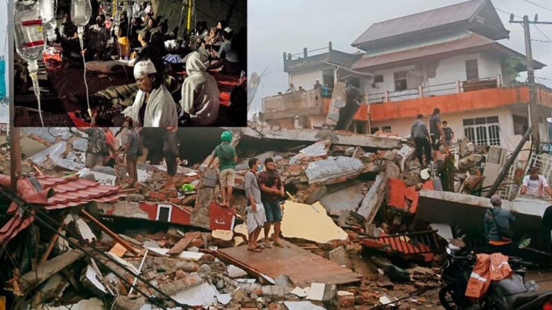 Aumenta saldo a 268 muertos por sismo en Indonesia 