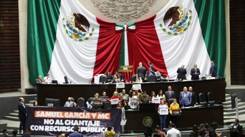 Denuncian PRI y PAN a Samuel García por retención de recursos federales