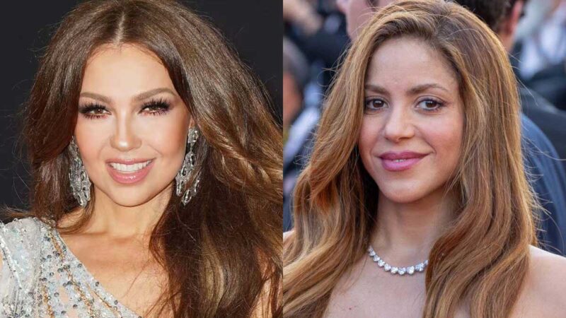 Thalía mandó mensaje a Shakira tras supuestos insultos