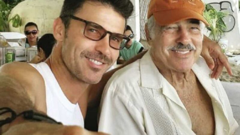 Tras el mensaje de Andrés García, su hijo Leonardo comparte fotografías junto a él