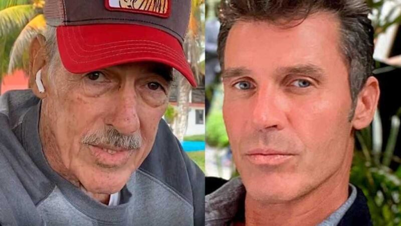 "Tú no eres de mi familia": Andrés García arremetió contra su hijo Leonardo