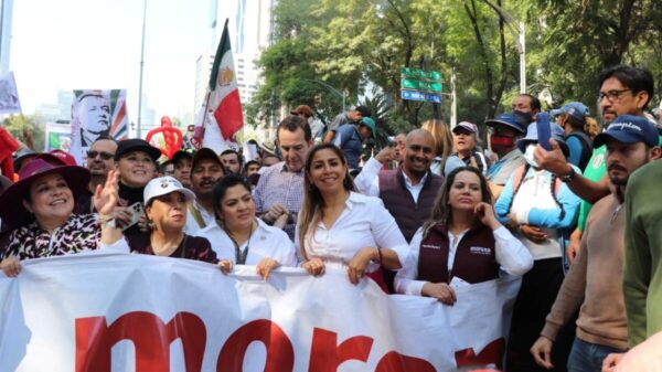 Con López Obrador sigue viva la llama de la esperanza: Marybel Villegas.