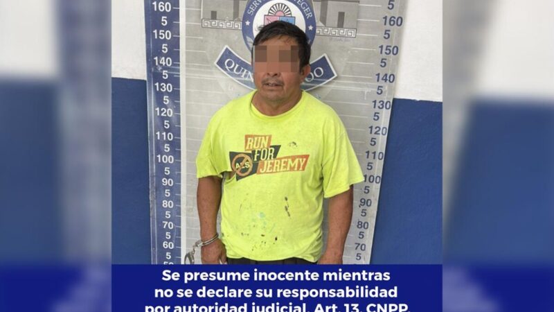 Detienen a hombre en Chetumal por presuntamente violentar sexualmente a su mascota
